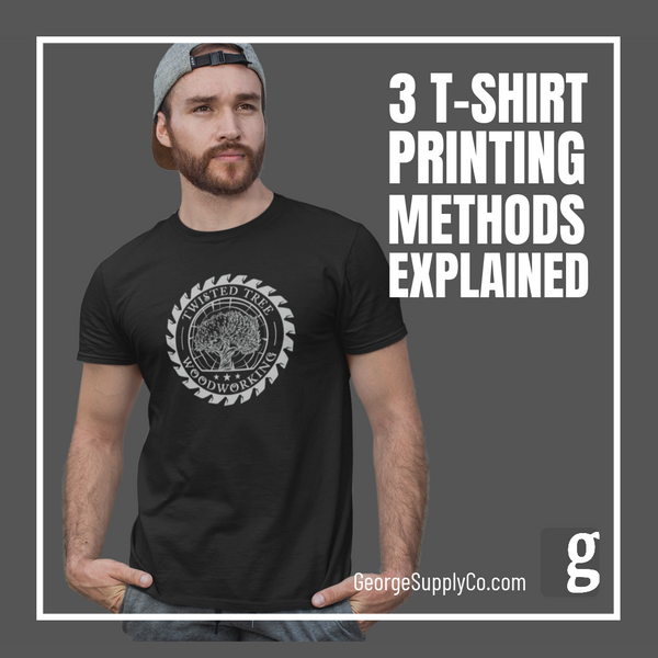 3 T-Shirt Printing Methods Explained