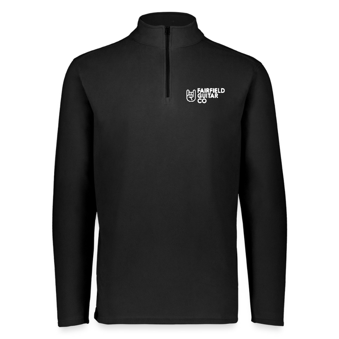 Augusta Sportswear Unisex Micro-Lite Fleece Quarter Zip - black