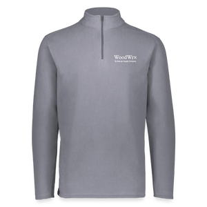 Augusta Sportswear Unisex Micro-Lite Fleece Quarter Zip - graphite grey