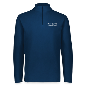 Augusta Sportswear Unisex Micro-Lite Fleece Quarter Zip - navy