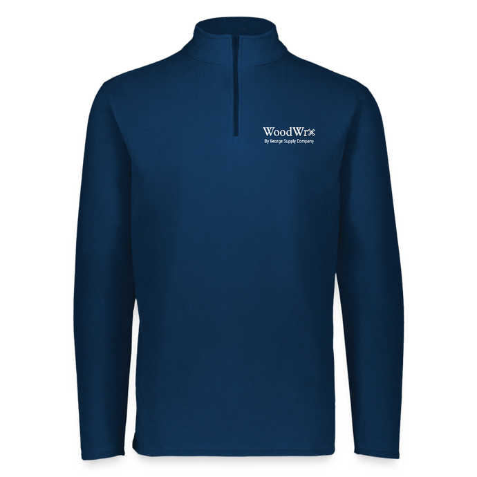 Augusta Sportswear Unisex Micro-Lite Fleece Quarter Zip - navy