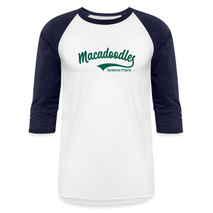 Baseball T-Shirt - white/navy