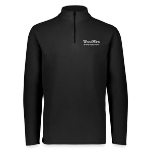 Augusta Sportswear Unisex Micro-Lite Fleece Quarter Zip - black
