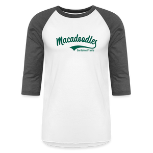 Baseball T-Shirt - white/charcoal