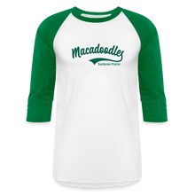 Load image into Gallery viewer, Baseball T-Shirt - white/kelly green
