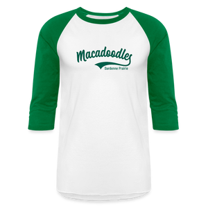 Baseball T-Shirt - white/kelly green