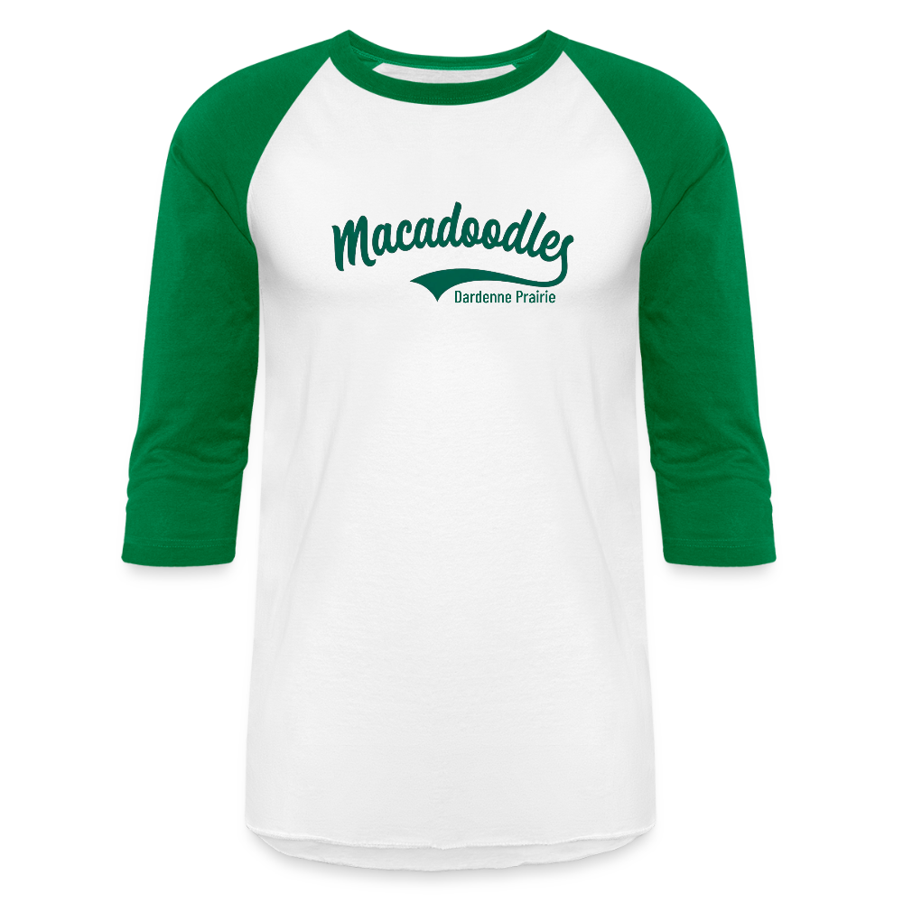 Baseball T-Shirt - white/kelly green