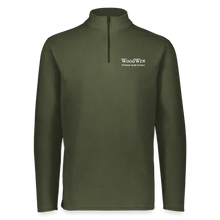 Load image into Gallery viewer, Augusta Sportswear Unisex Micro-Lite Fleece Quarter Zip - olive

