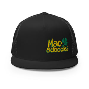 Macadoodles Flat Bill Trucker Cap