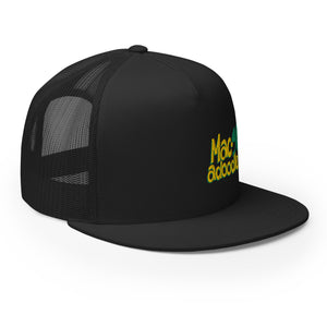 Macadoodles Flat Bill Trucker Cap