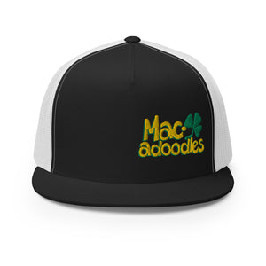 Macadoodles Flat Bill Trucker Cap