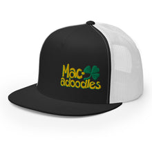 Load image into Gallery viewer, Macadoodles Flat Bill Trucker Cap
