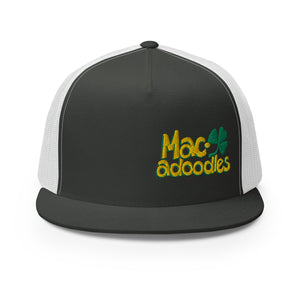 Macadoodles Flat Bill Trucker Cap