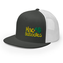 Load image into Gallery viewer, Macadoodles Flat Bill Trucker Cap
