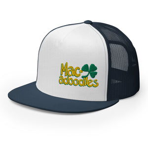 Macadoodles Flat Bill Trucker Cap