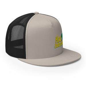 Macadoodles Flat Bill Trucker Cap