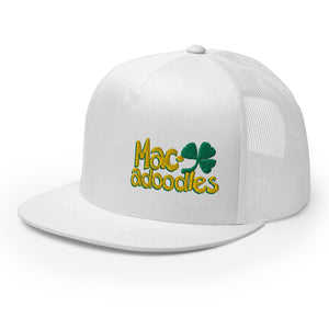 Macadoodles Flat Bill Trucker Cap