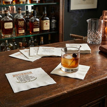 Load image into Gallery viewer, Bourbon Rules Cocktail Napkins (50)
