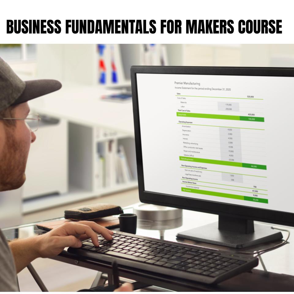 Business Fundamentals for Makers