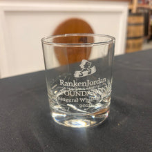 Load image into Gallery viewer, Woodwrx Custom Laser Etched Rocks Glass
