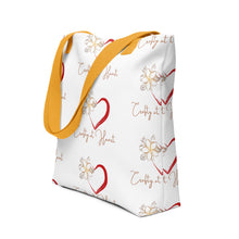 Load image into Gallery viewer, Crafty at Heart Tote bag
