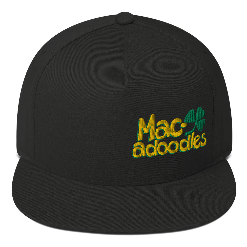 Macadoodles Flat Bill Cap