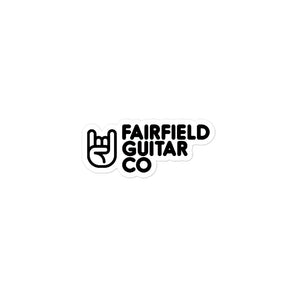 Fairfield Guitar Co Bubble-free stickers