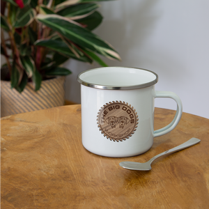 Custom Logo Camper Mug – Retro Style Meets Durable Outdoor Design