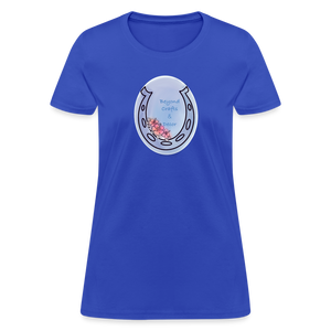 CM2 Woodworks Women's T-Shirt - royal blue