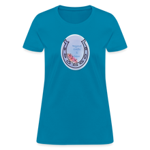 Load image into Gallery viewer, CM2 Woodworks Women&#39;s T-Shirt - turquoise
