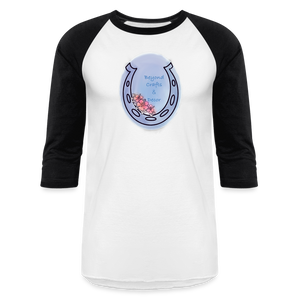 CM2 Woodworks 3/4 Sleeve Raglan T-Shirt - white/black