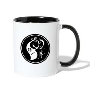 Ravnkelt Contrast Coffee Mug - white/black