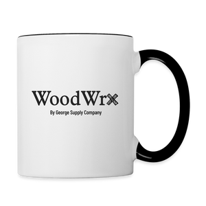 Woodwrx Ceramic Mug - white/black