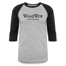 Load image into Gallery viewer, Woodwrx 3/4 Sleeve Raglan T-Shirt - heather gray/black
