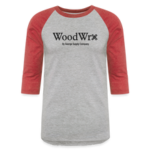 Load image into Gallery viewer, Woodwrx 3/4 Sleeve Raglan T-Shirt - heather gray/red

