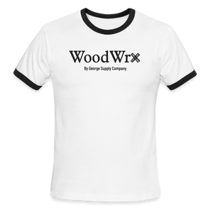Woodwrx Ringer T-Shirt - white/black