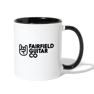 Fairfield Guitar Co Ceramic Mug - white/black