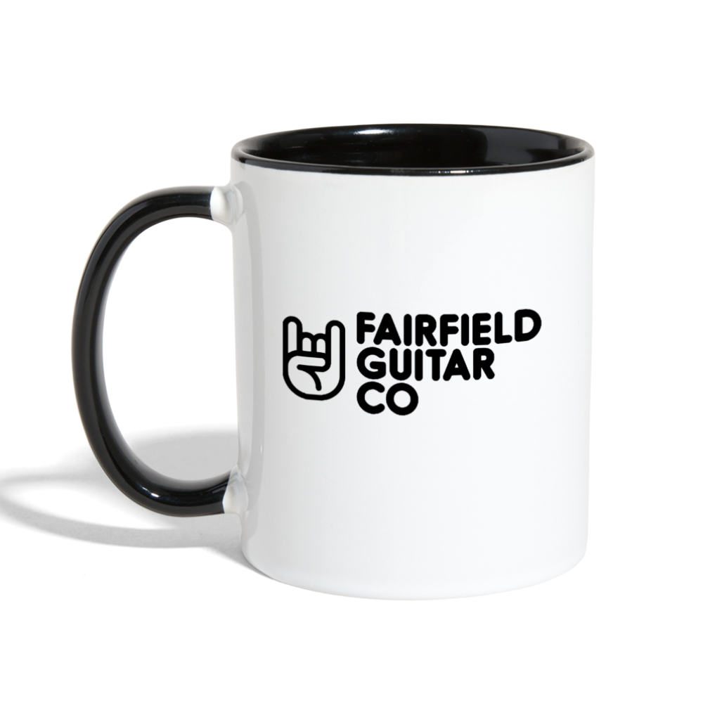 Fairfield Guitar Co Ceramic Mug - white/black