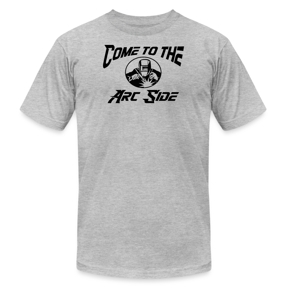 Come to the Arc Side by Red Raven T-Shirt - heather gray