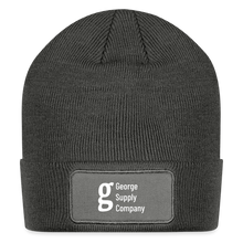 Load image into Gallery viewer, Patch Beanie - charcoal grey
