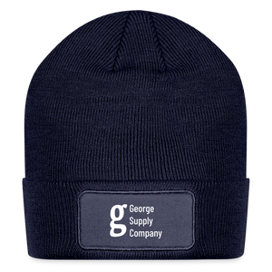 Patch Beanie - navy