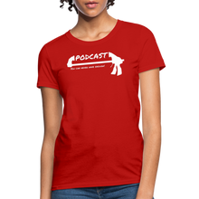 Load image into Gallery viewer, Clamp Women&#39;s T-Shirt by Fruit of the Loom - red
