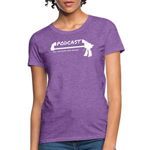 Clamp Women's T-Shirt by Fruit of the Loom - purple heather