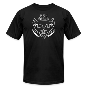 Jessy Ratfink T-Shirt by Bella + Canvas - black