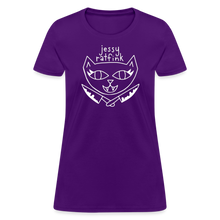 Load image into Gallery viewer, Jessy Ratfink Women&#39;s T-Shirt by Fruit of the Loom - purple
