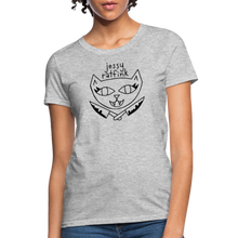 Load image into Gallery viewer, Jessy Ratfink Women&#39;s T-Shirt by Fruit of the Loom - heather gray
