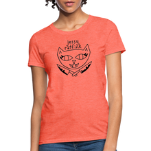 Load image into Gallery viewer, Jessy Ratfink Women&#39;s T-Shirt by Fruit of the Loom - heather coral
