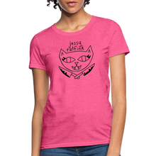 Load image into Gallery viewer, Jessy Ratfink Women&#39;s T-Shirt by Fruit of the Loom - heather pink
