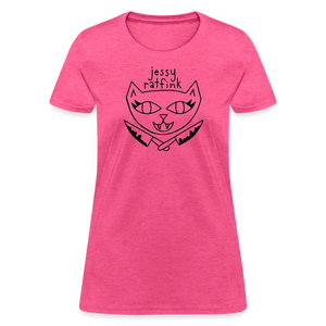 Jessy Ratfink Women's T-Shirt by Fruit of the Loom - heather pink