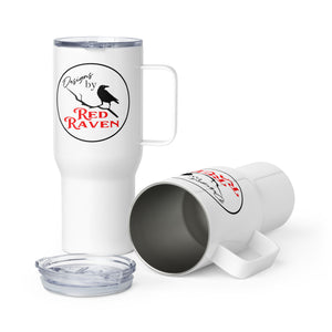 Designs by Red Raven Travel mug with a handle